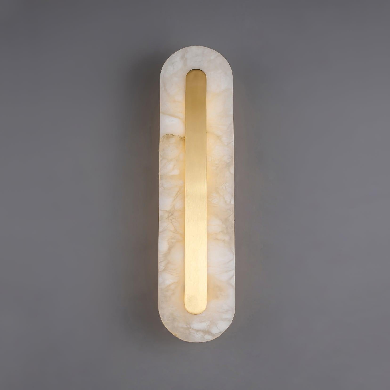 Alabaster Halo Wall Light