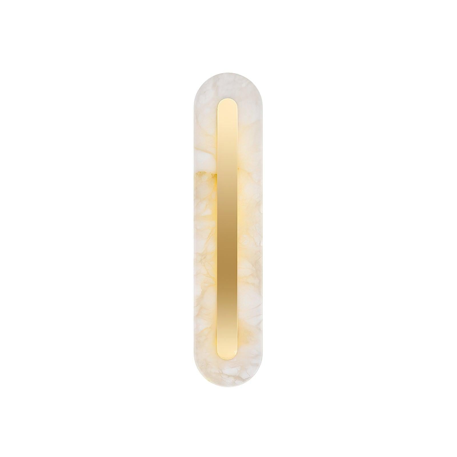Alabaster Halo Wall Light