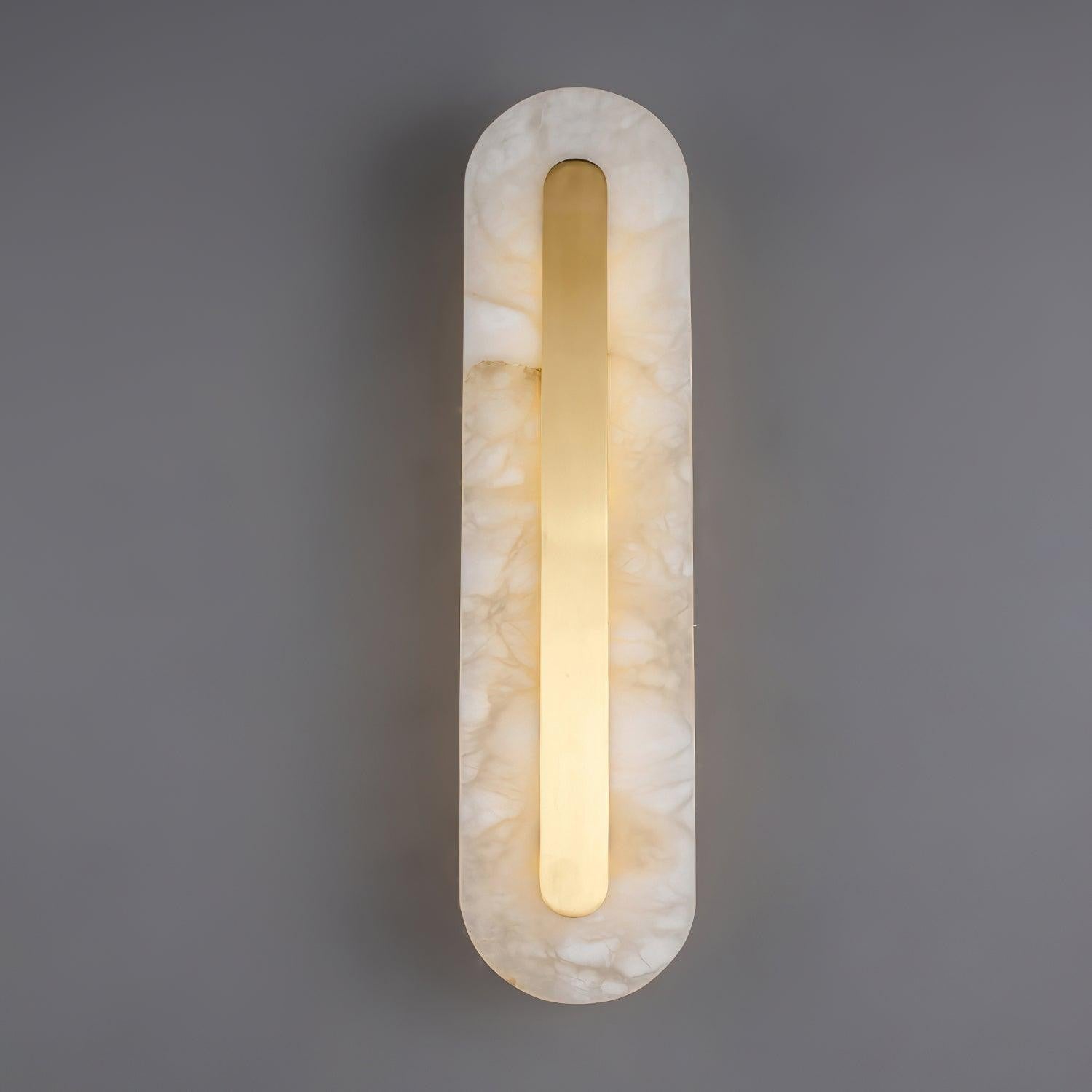 Alabaster Halo Wall Light