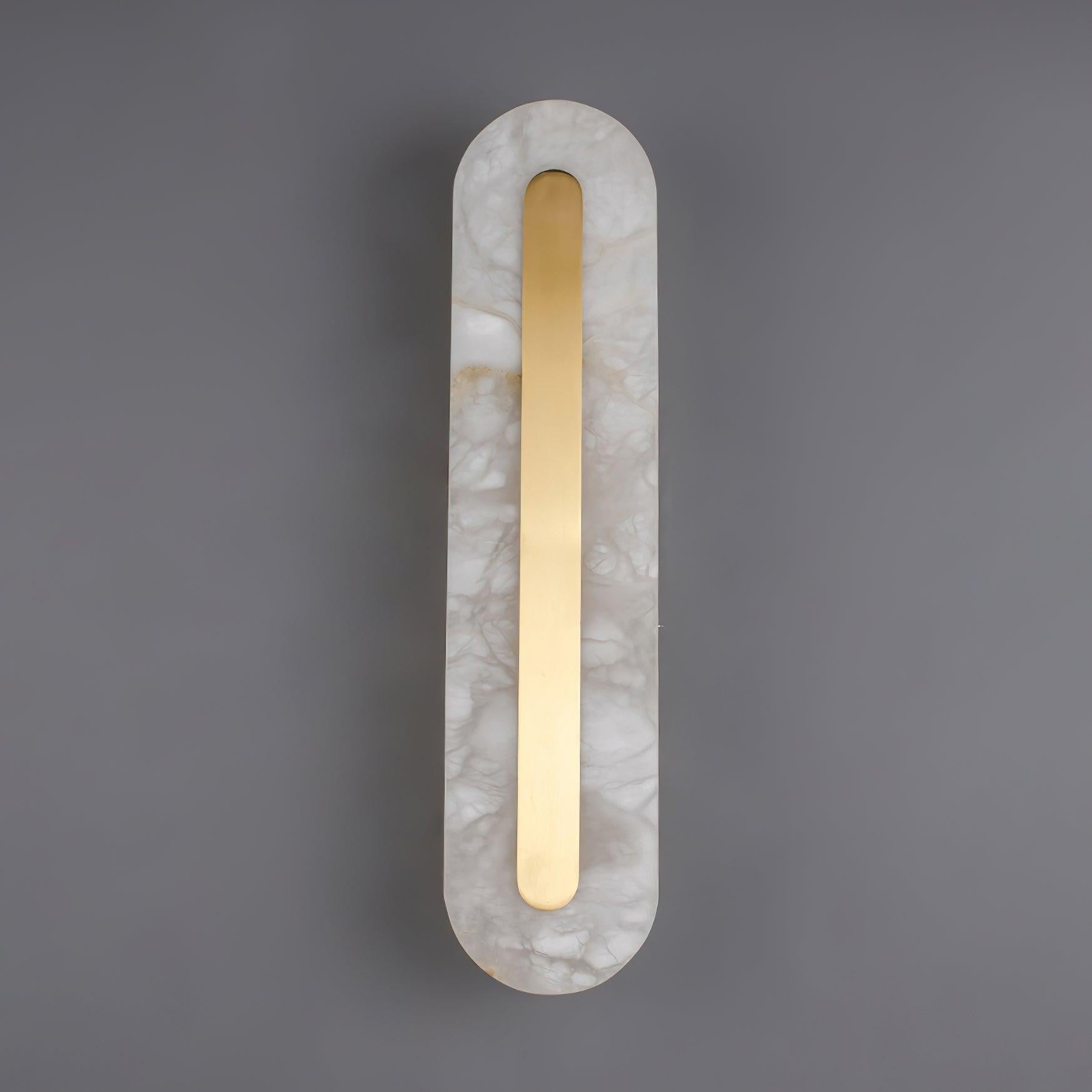 Alabaster Halo Wall Light