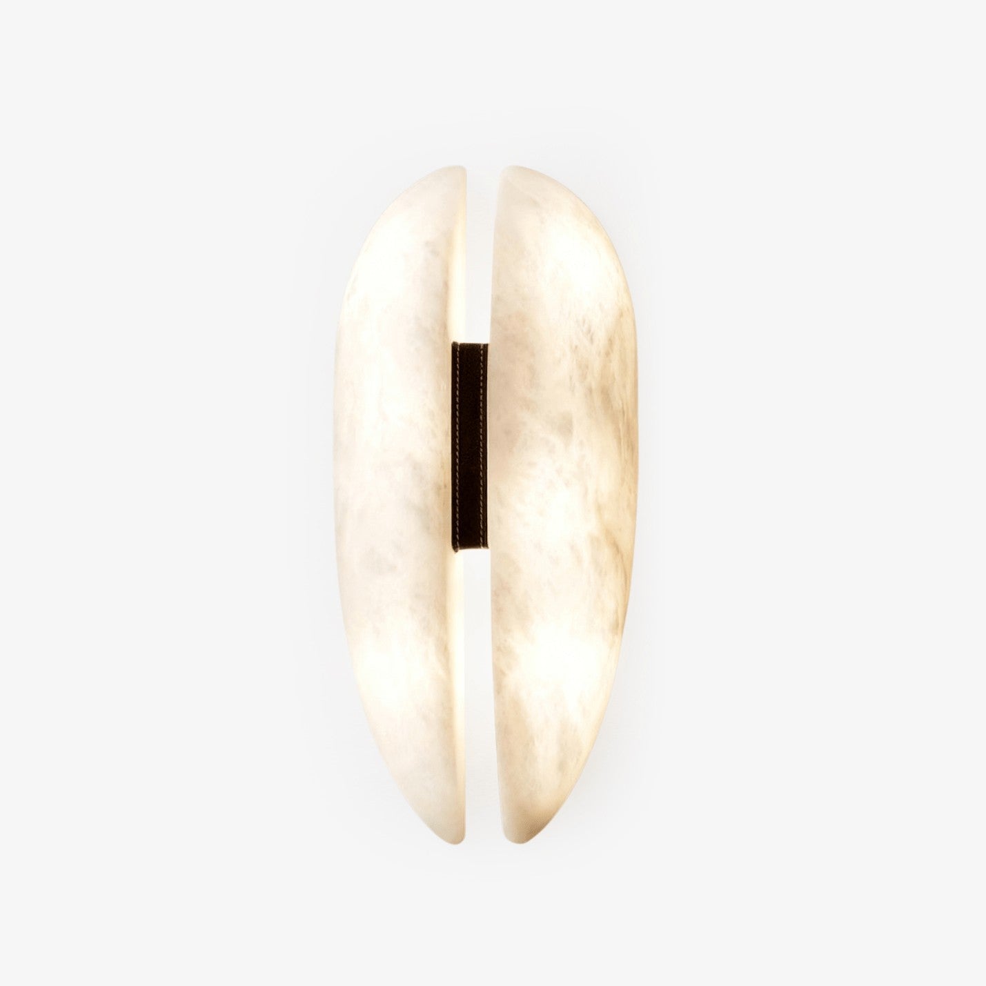 Alabaster Veil LED Wall Light, Bedroom Wall Sconce, Dia 18.5cm x H36cm