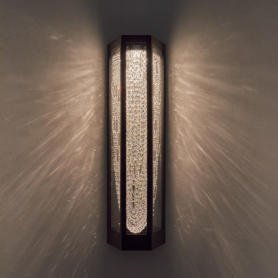 Strati Esterno 34" Tall Outdoor Wall Sconce