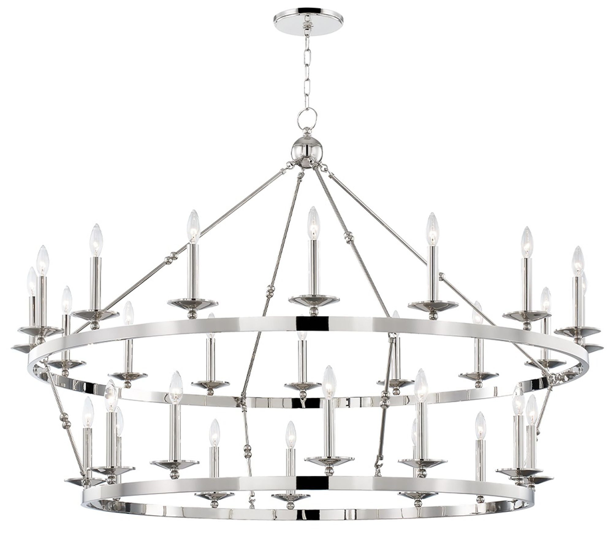 Allendale 28-Light Chandelier P Nickel