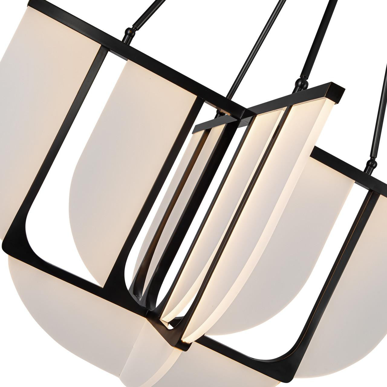 Alonso 50-in LED Chandelier