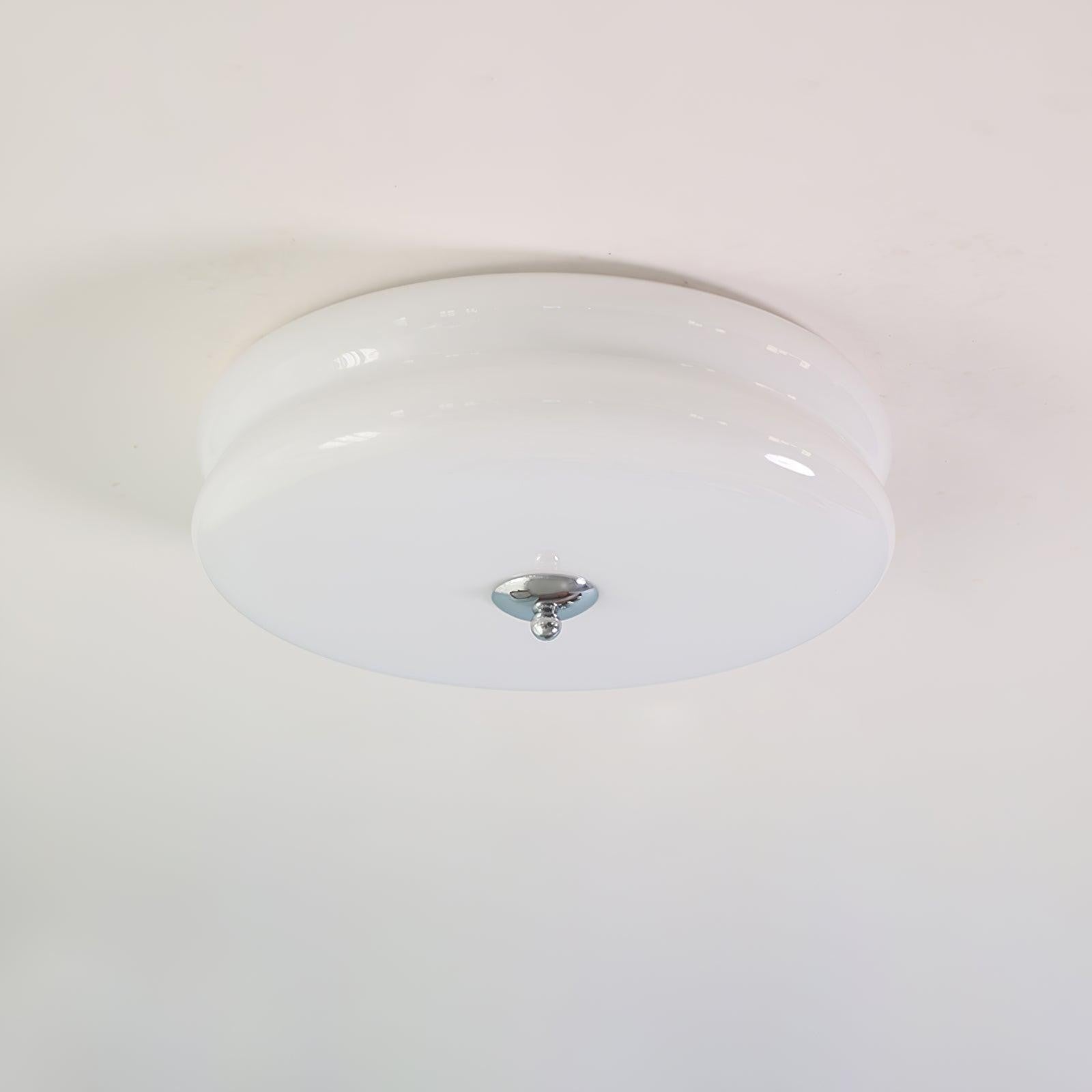 Art Deco Glass Dome Ceiling Light