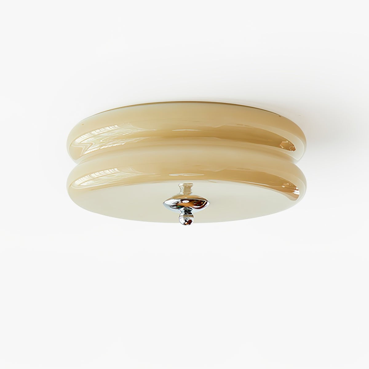 Art Deco Glass Dome Ceiling Light