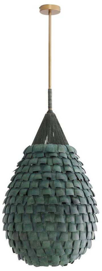 Ferndale 20" Eucalyptus Stain Chandelier