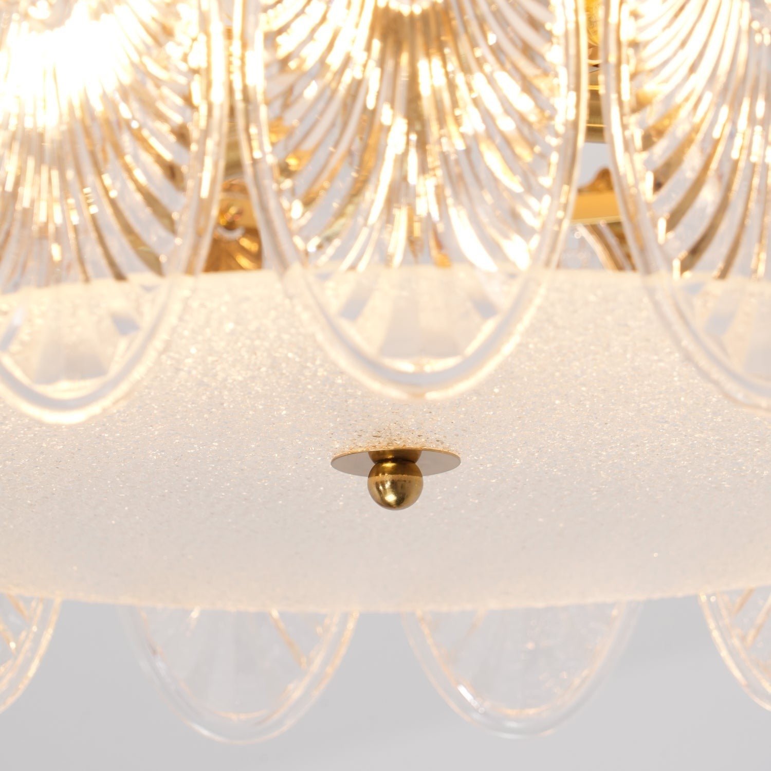 Artisan Glass Pattern Chandelier