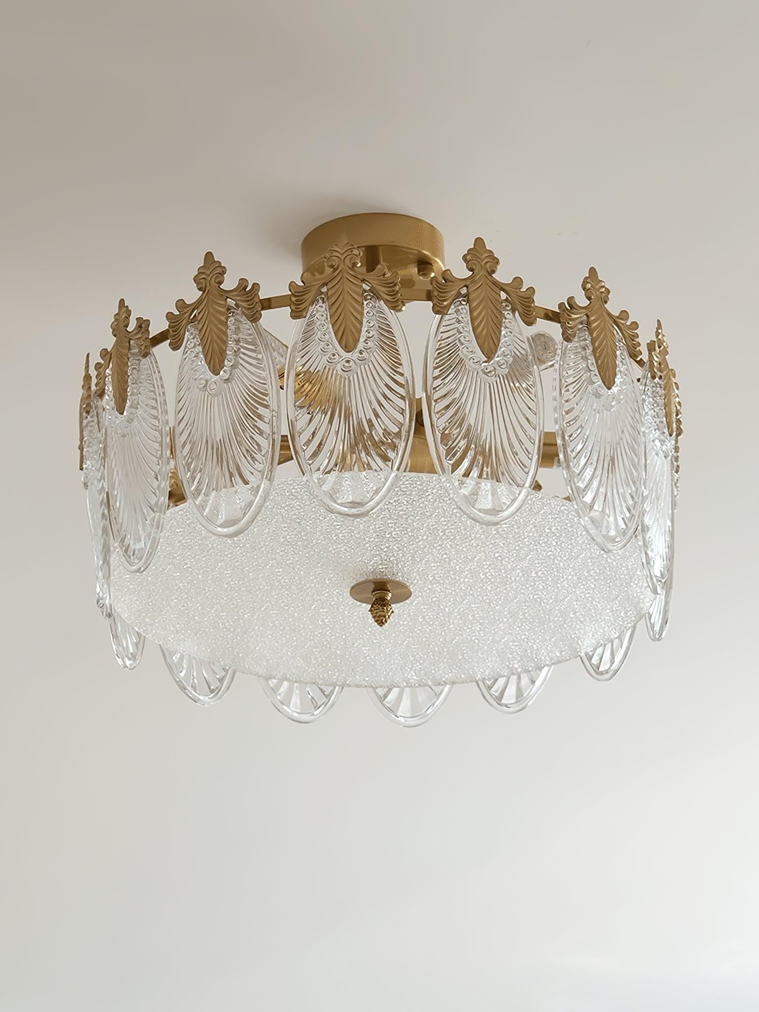 Artisan Glass Pattern Chandelier