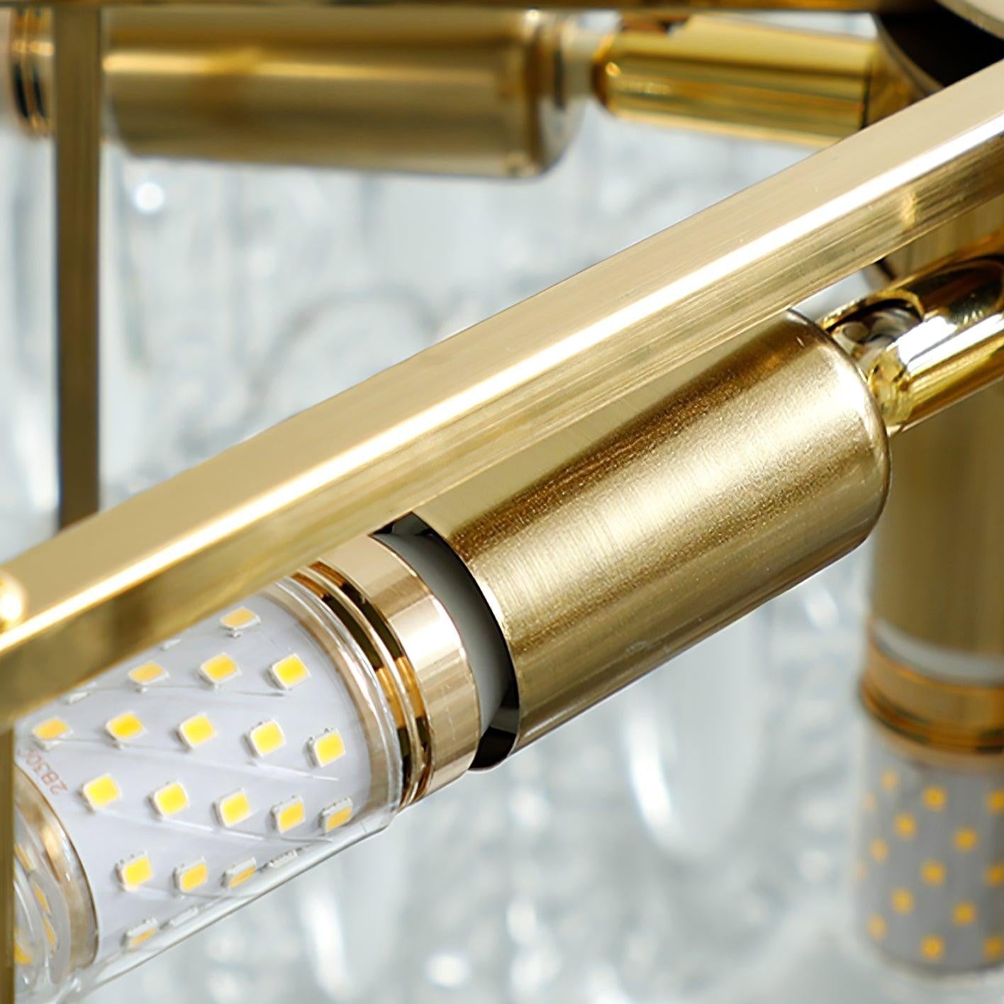 Artisan Glass Pattern Chandelier