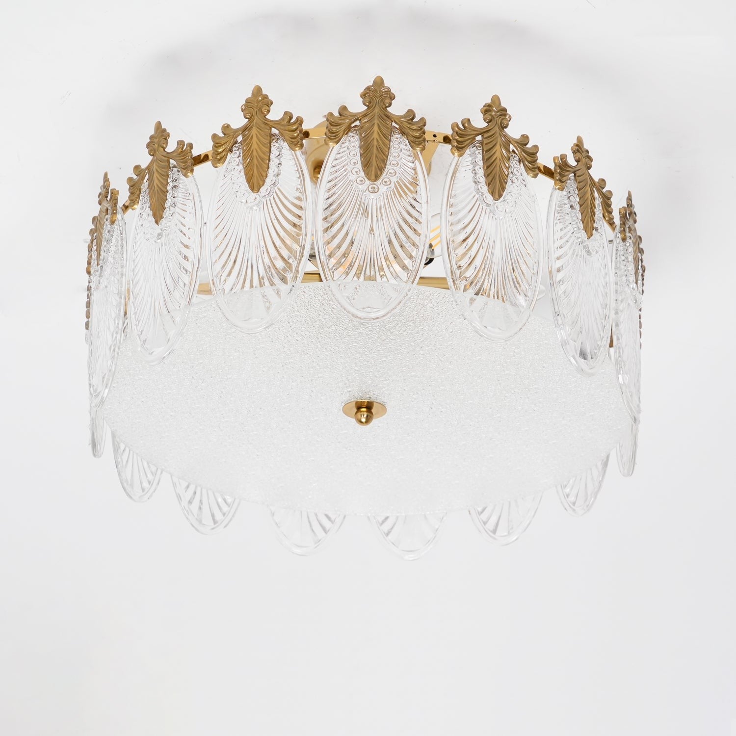 Artisan Glass Pattern Chandelier