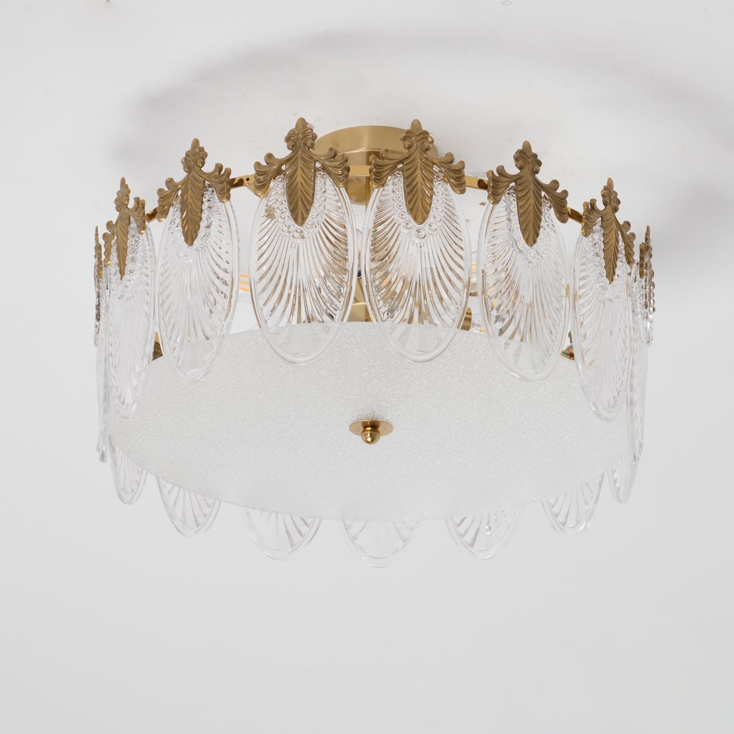 Artisan Glass Pattern Chandelier