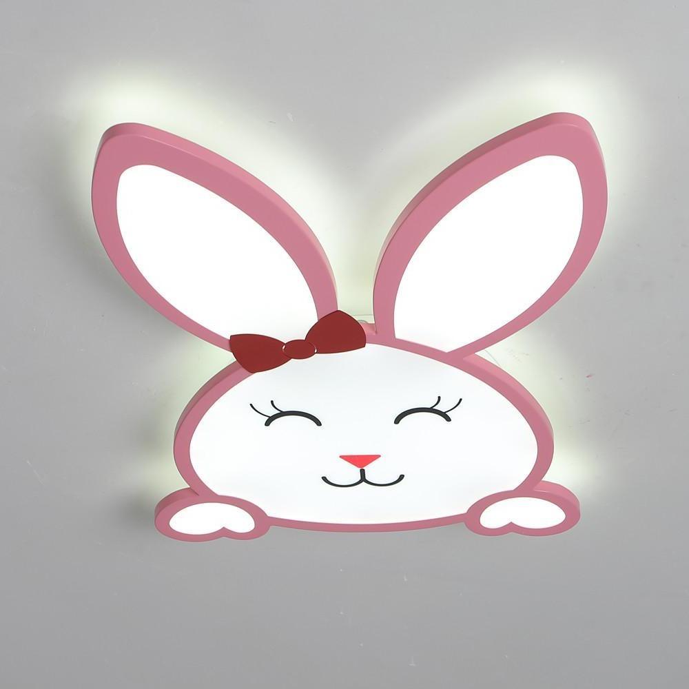 Novelty Bunny LED Flush Mount Ceiling Light for Baby