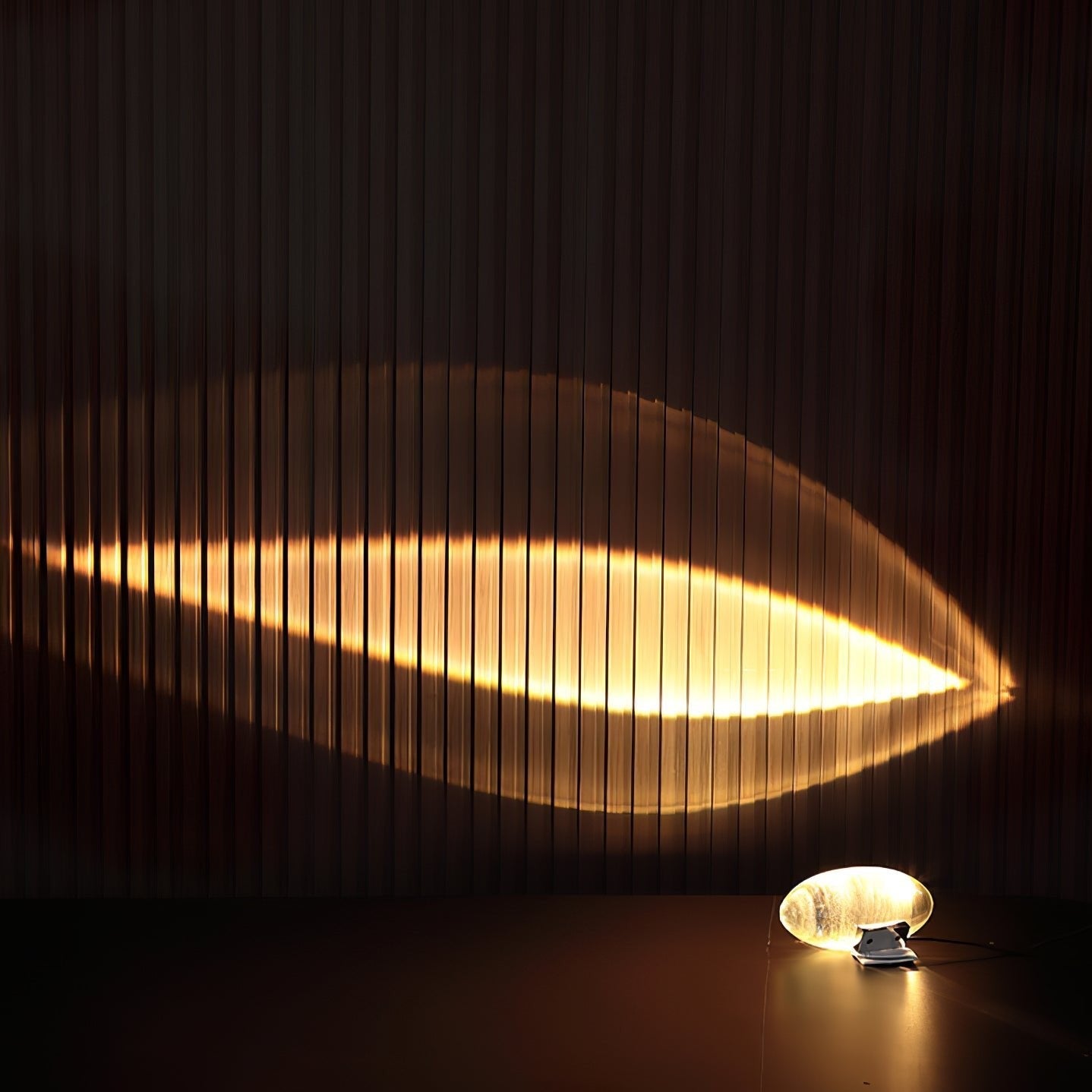 Atman Crystal Glow Table Lamp