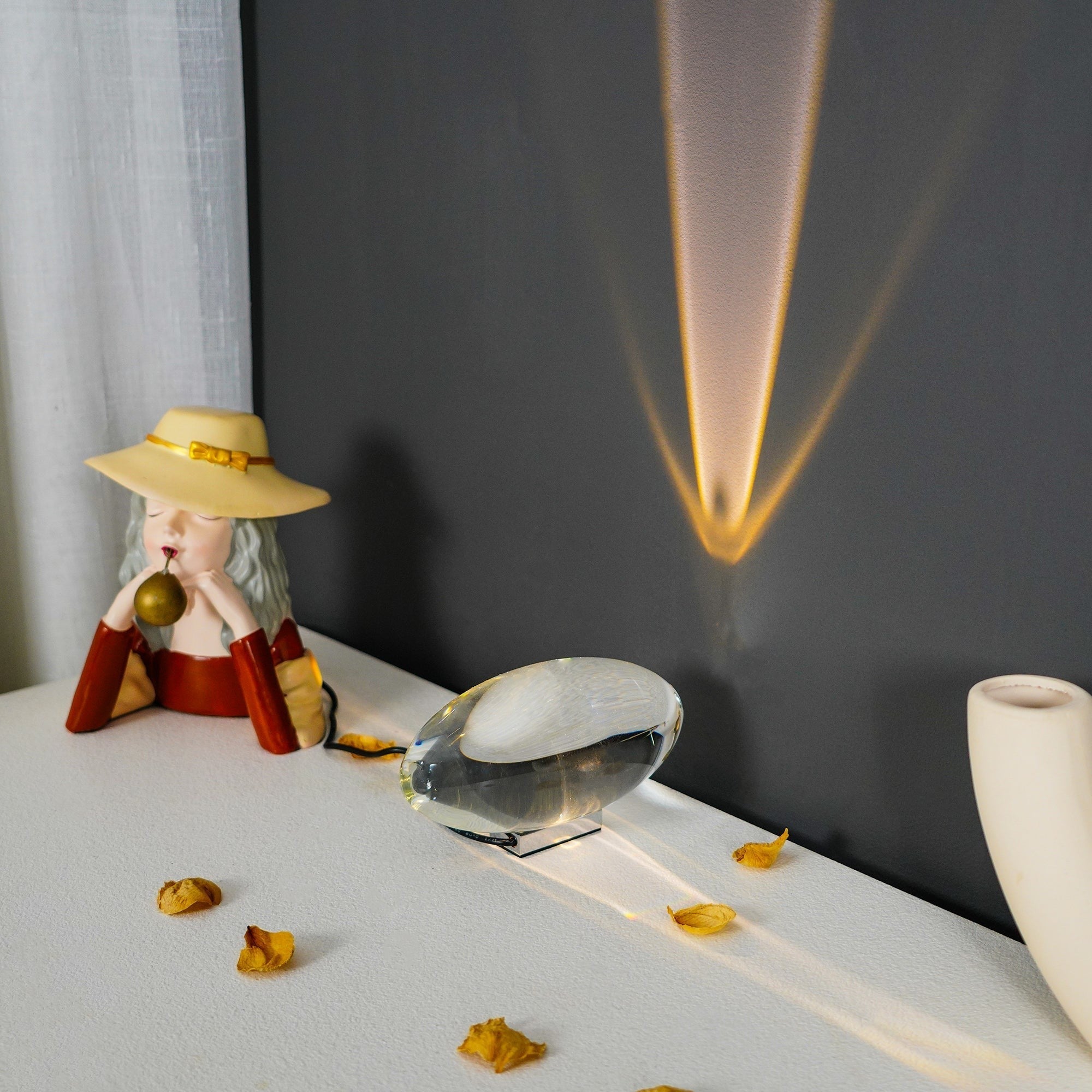 Atman Crystal Glow Table Lamp