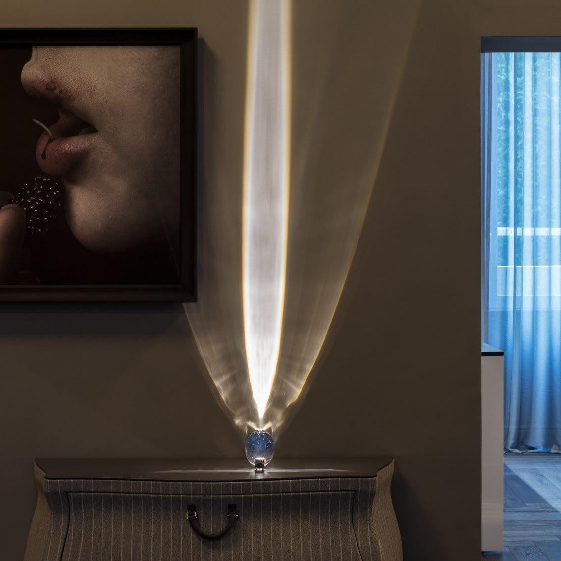 Atman Crystal Glow Table Lamp