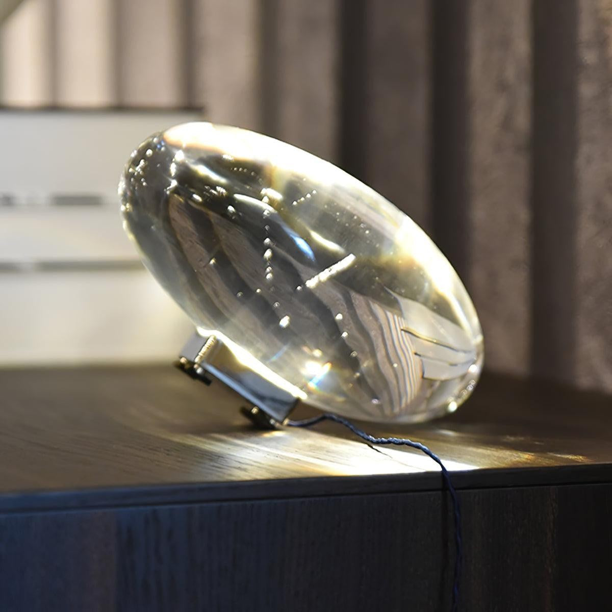 Atman Crystal Glow Table Lamp
