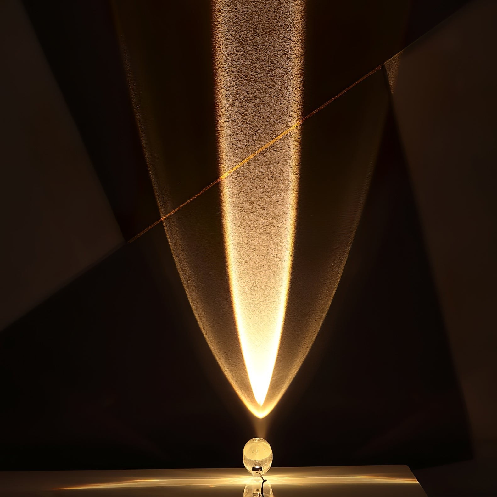 Atman Crystal Glow Table Lamp
