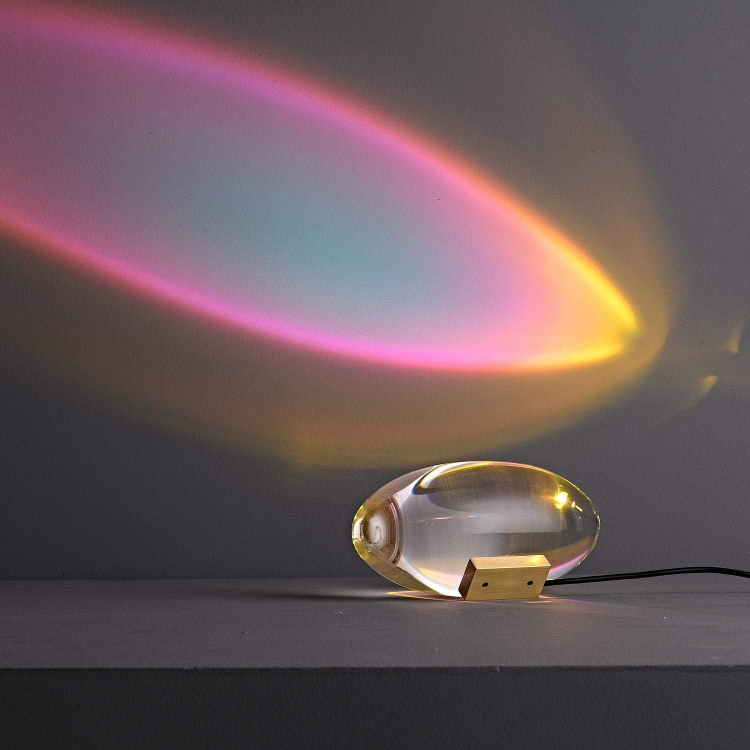 Atman Crystal Glow Table Lamp