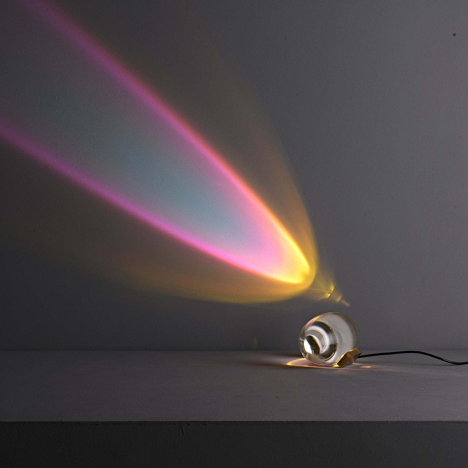 Atman Crystal Glow Table Lamp
