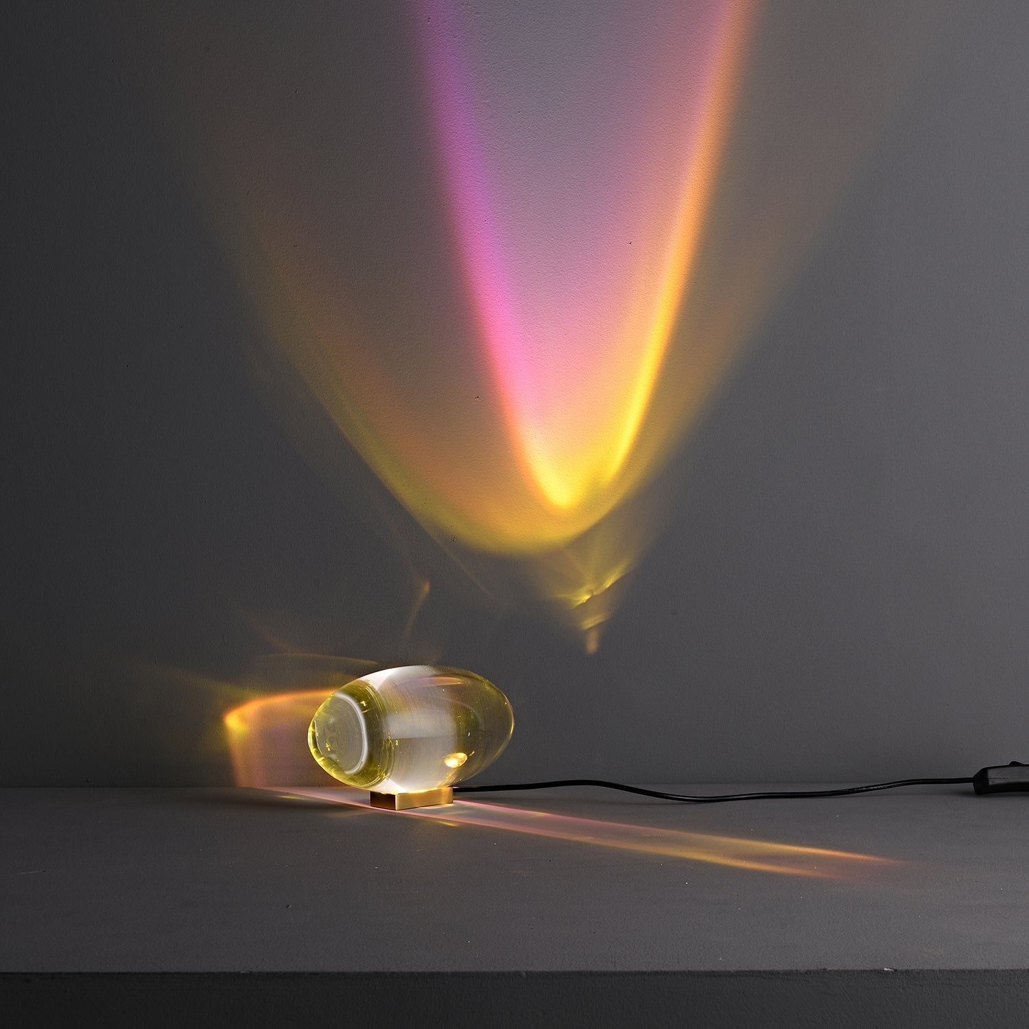 Atman Crystal Glow Table Lamp