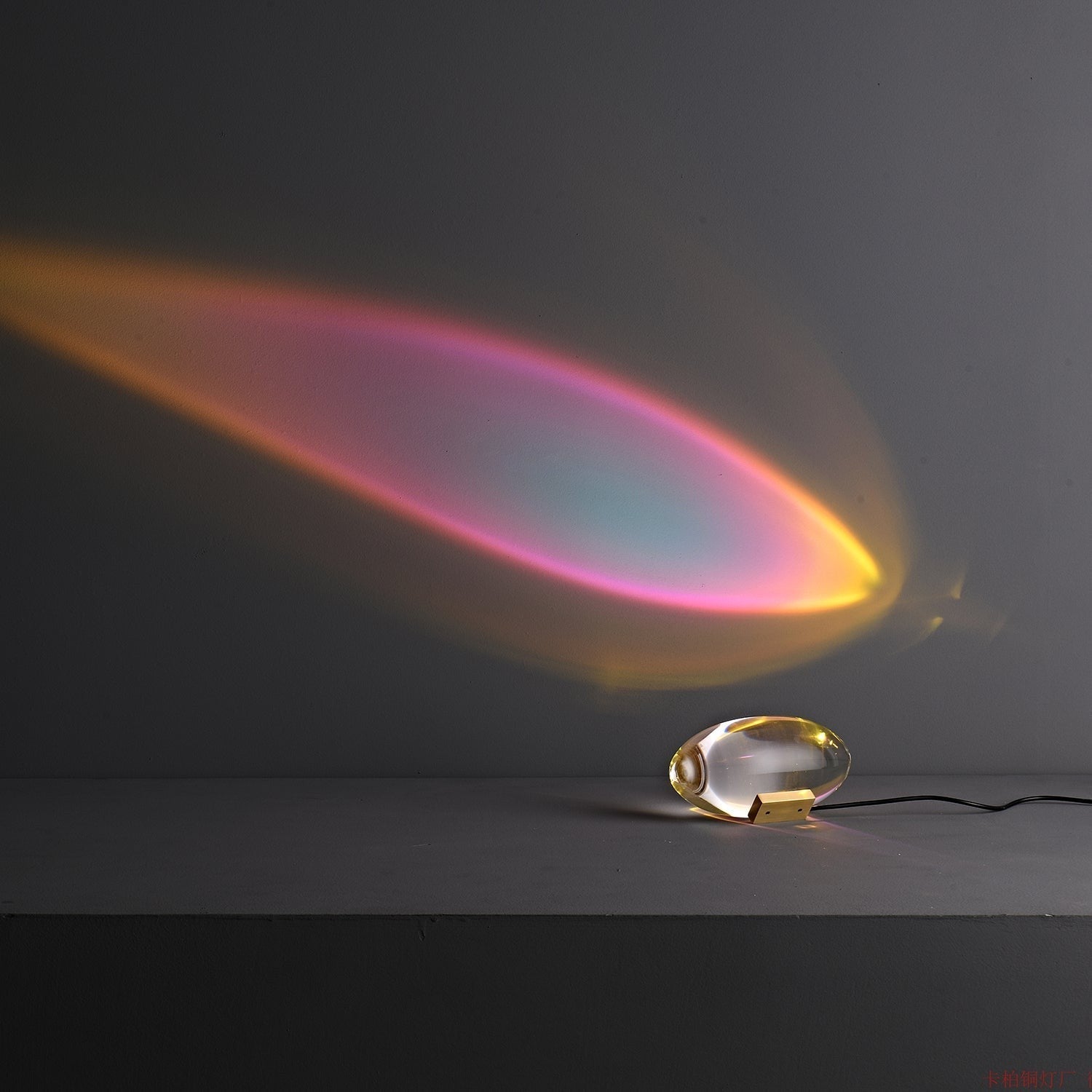 Atman Crystal Glow Table Lamp