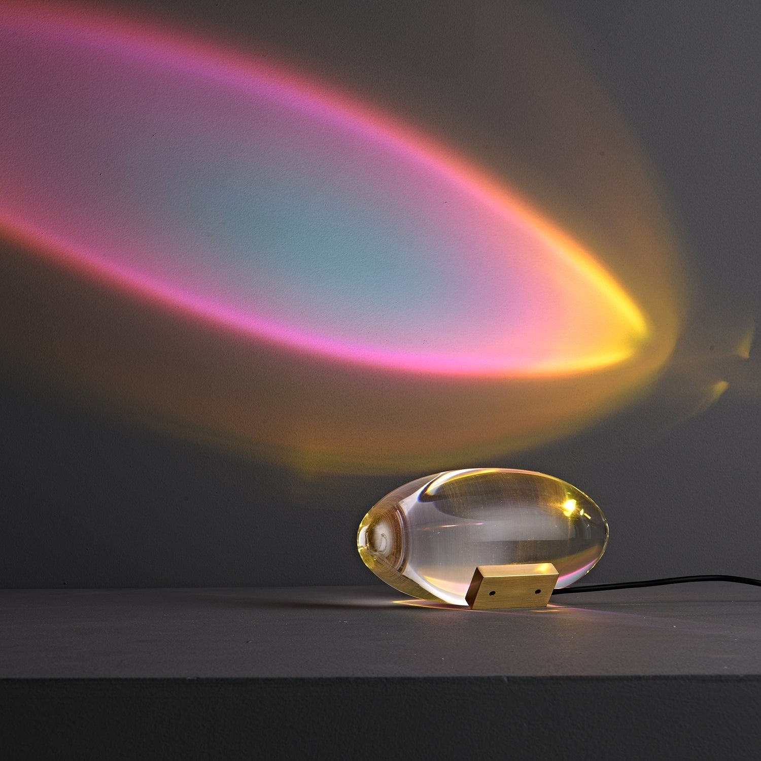 Atman Crystal Glow Table Lamp