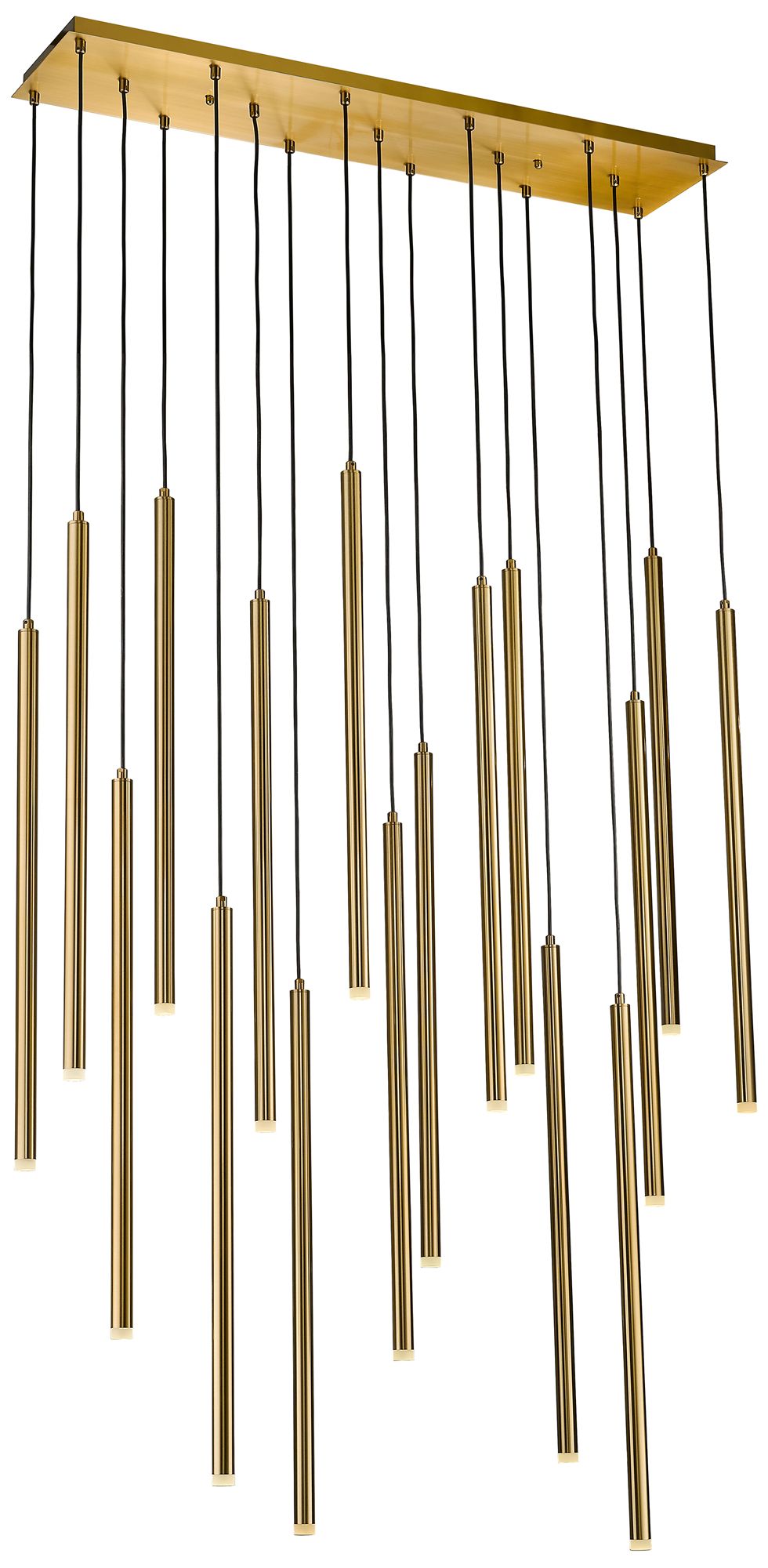 Filmore Ave. Hanging Chandelier Antique Brass