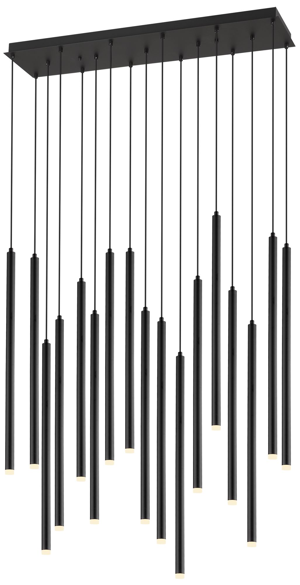 Filmore Ave. Hanging Chandelier Black