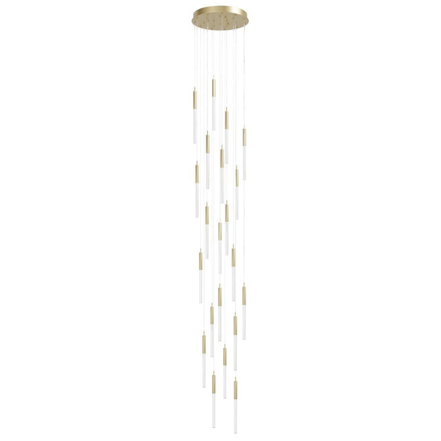 Main St. 21-Light 22" Wide LED Multi-Light Chandelier