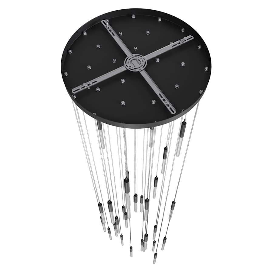Main St. 31-Light 30" Wide LED Multi-Light Chandelier