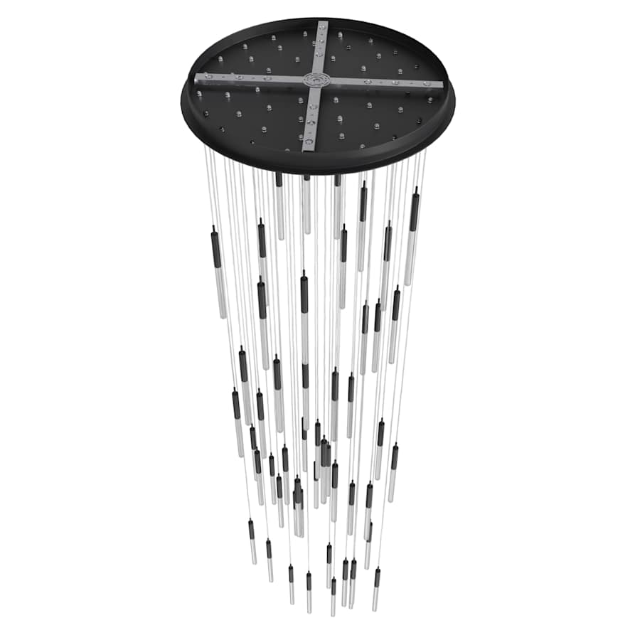 Main St. 51-Light 37" Wide LED Multi-Light Chandelier