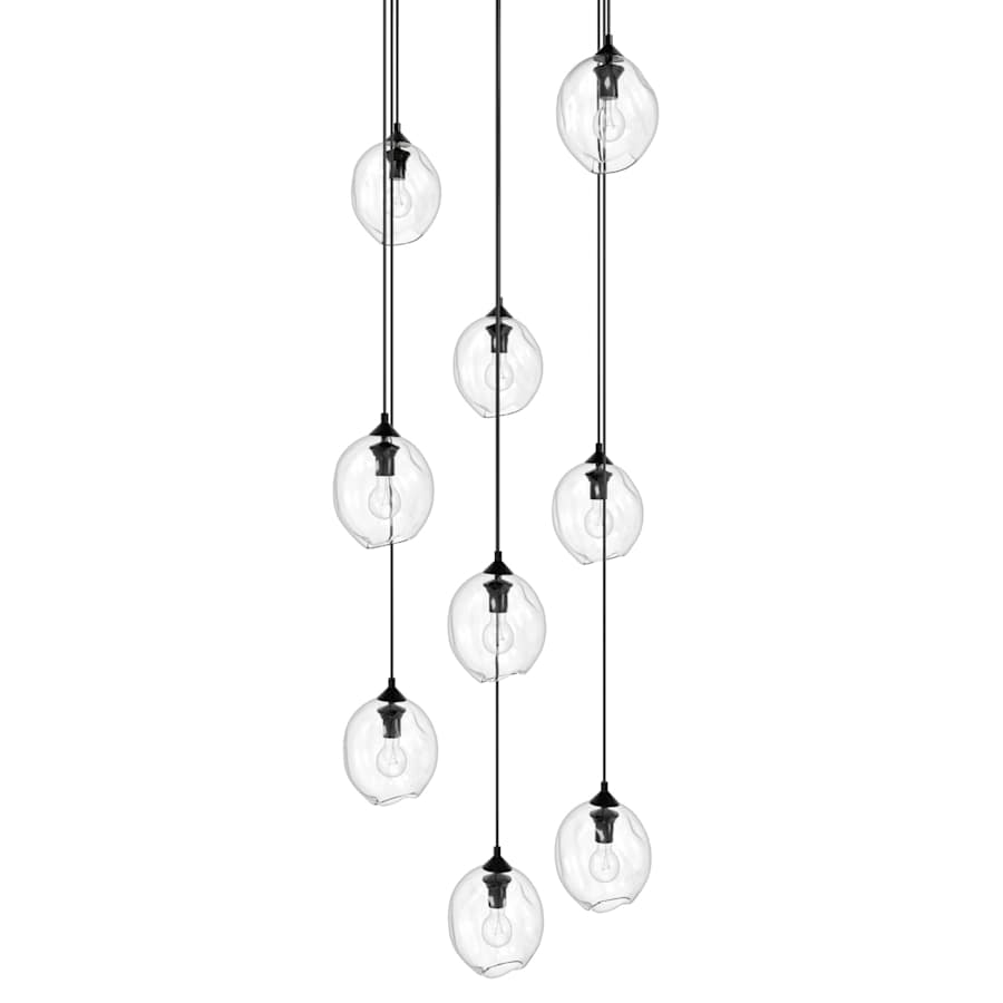 Sonoma Ave. 9-Light 37" Wide Multi-Light Pendant