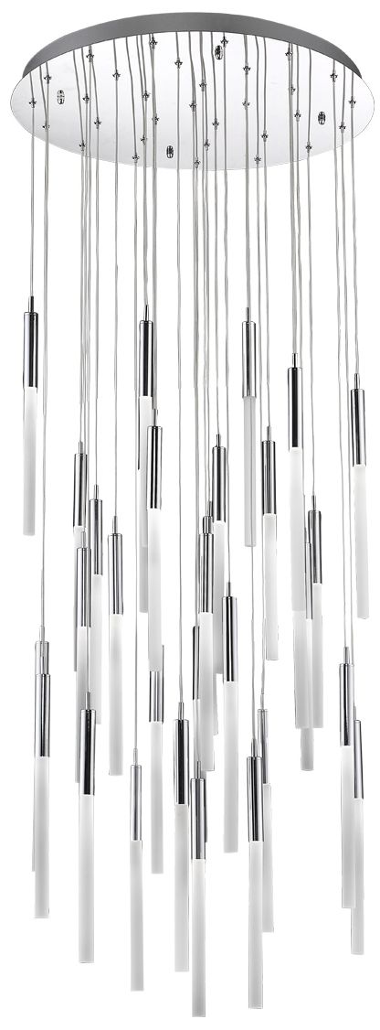 Main St. Collection Polished Nickel Chandelier