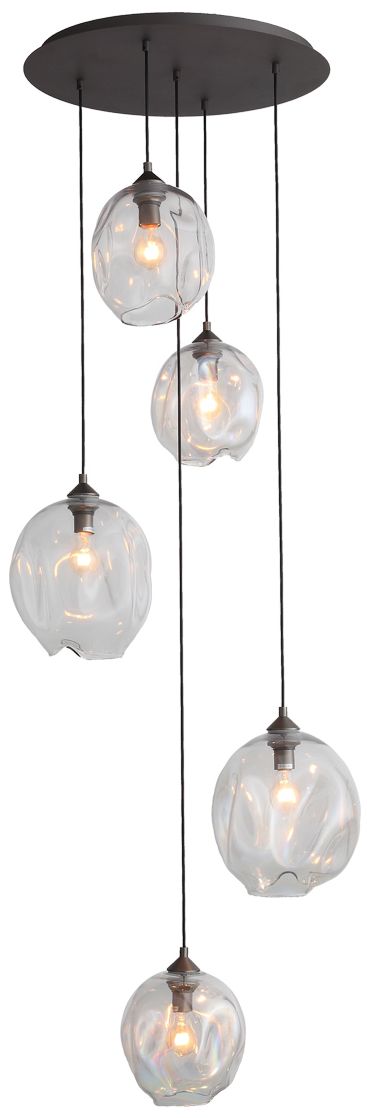 Sonoma Ave. Collection 5-Light Dark Chandelier