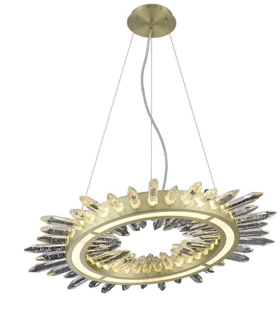 The Original Aspen Collection-Hanging Chandelier-Brass
