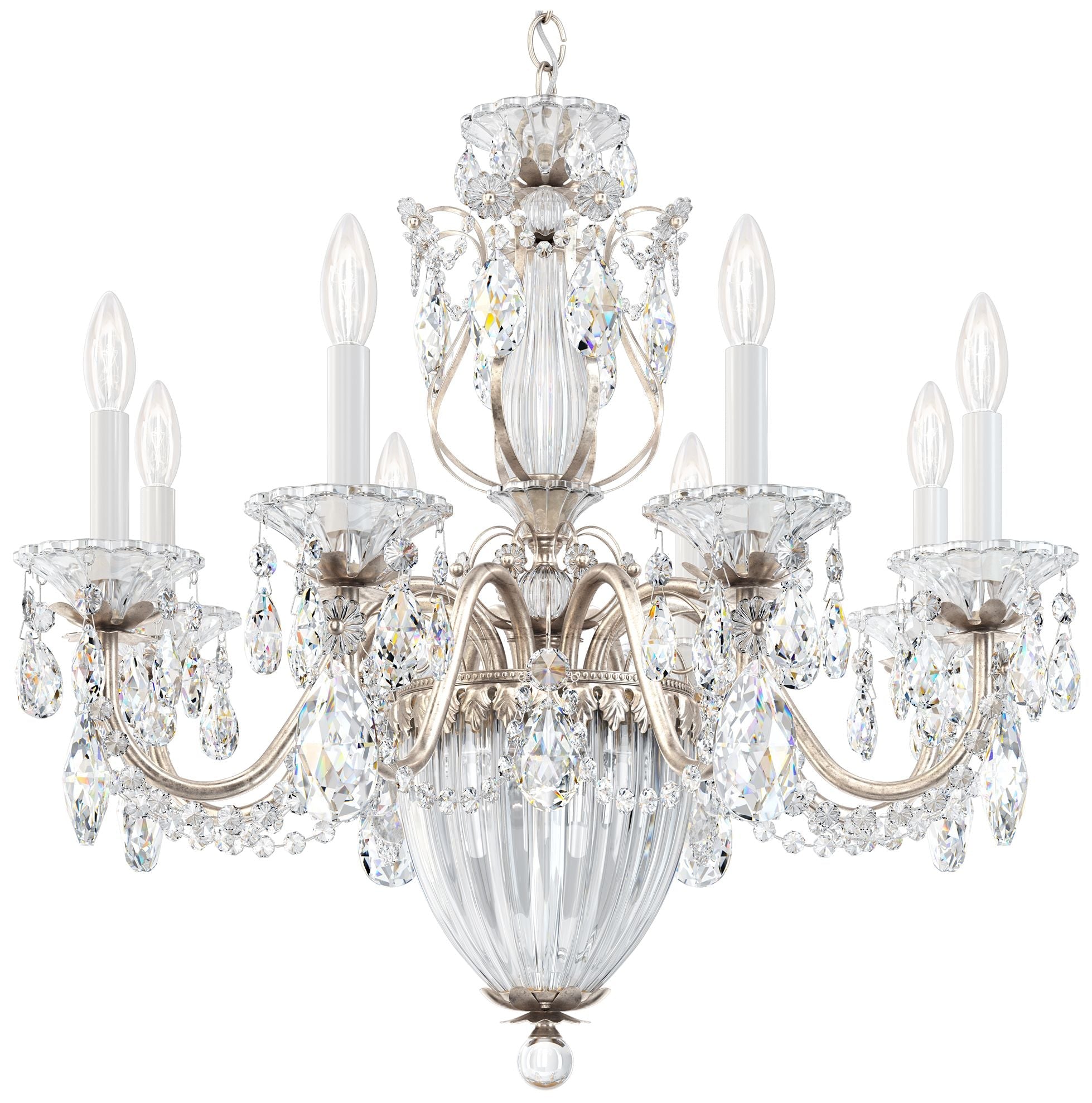 Bagatelle 24.5"H X 11-Light Crystal Chandelier