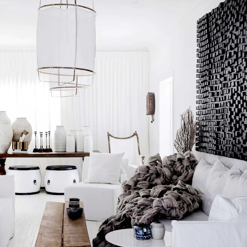 Bamboo Weave Pendant Lamp