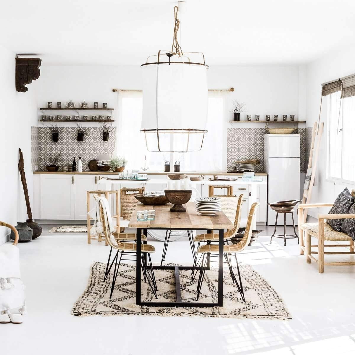 Bamboo Weave Pendant Lamp