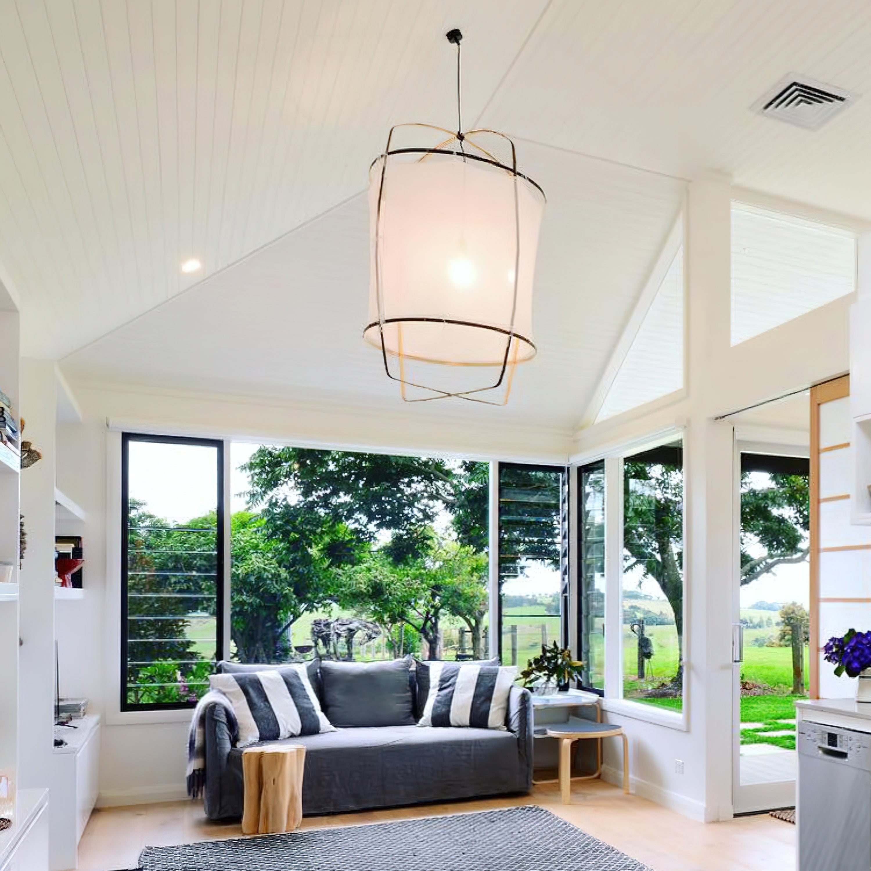 Bamboo Weave Pendant Lamp