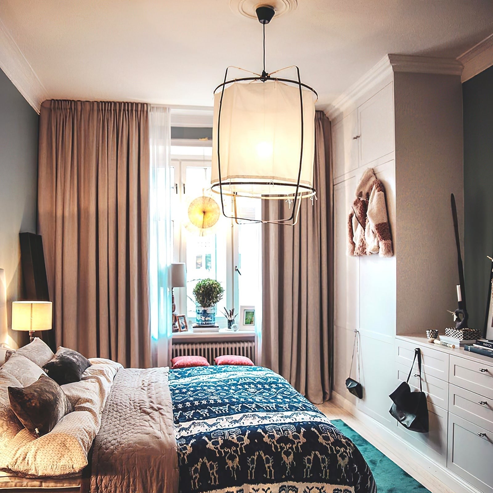 Bamboo Weave Pendant Lamp
