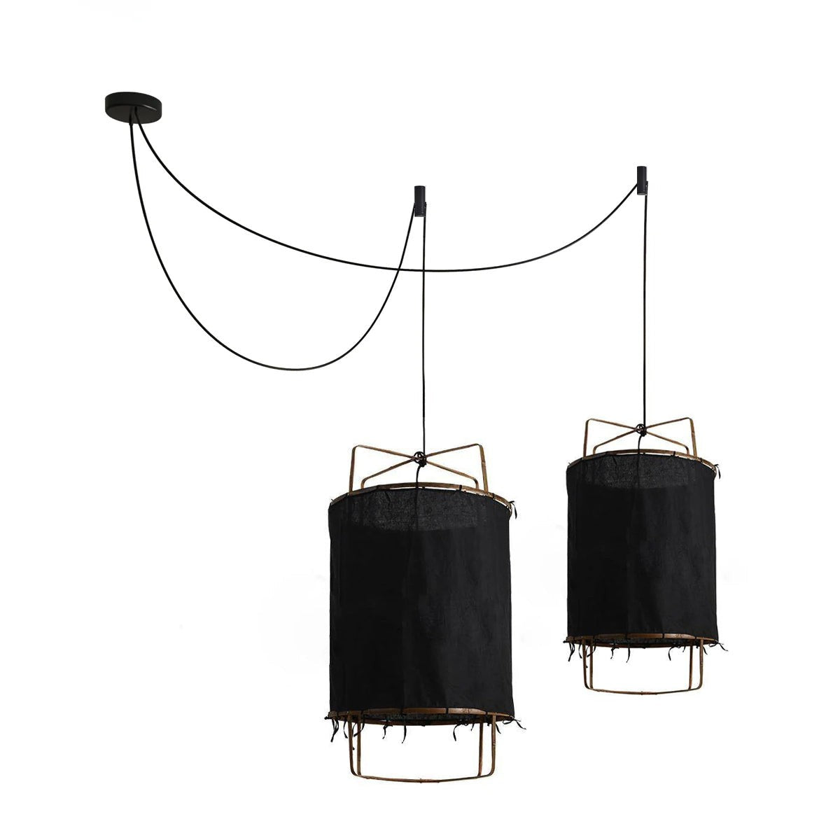 Bamboo Weave Pendant Lamp