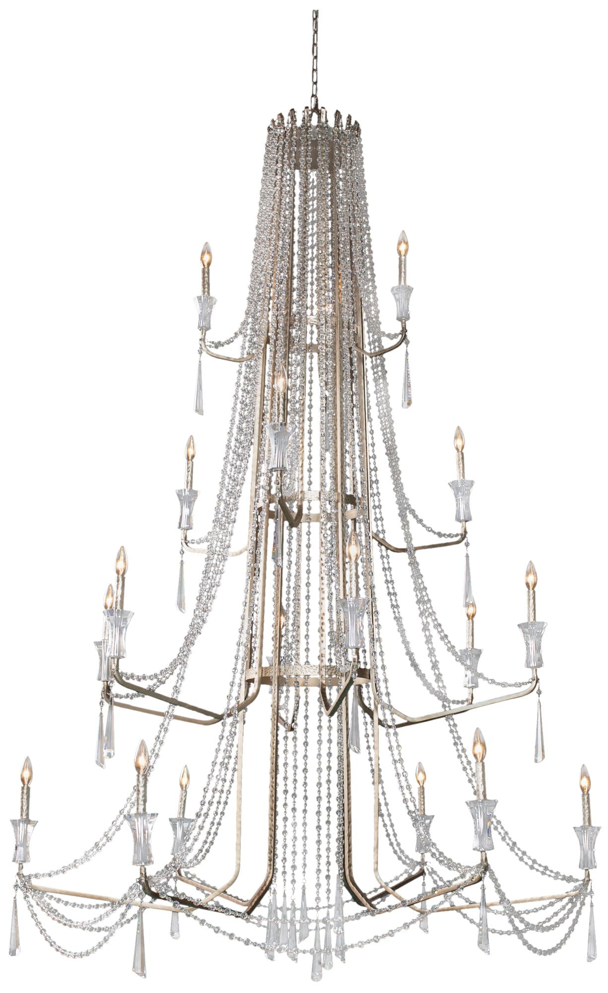 Barcelona 18-Light Crystal Chandelier Transcend