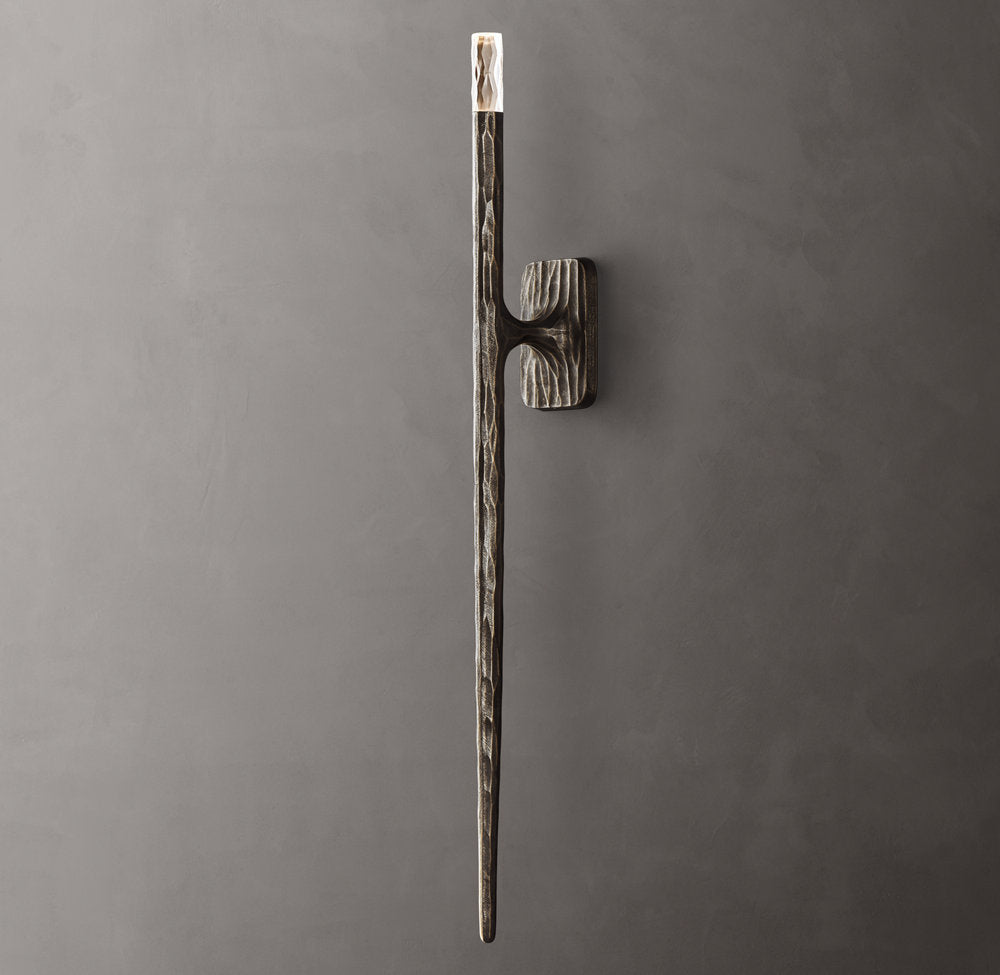 Thaddeus Grand Wall Light, Bathroom Wall Sconce, detail 7