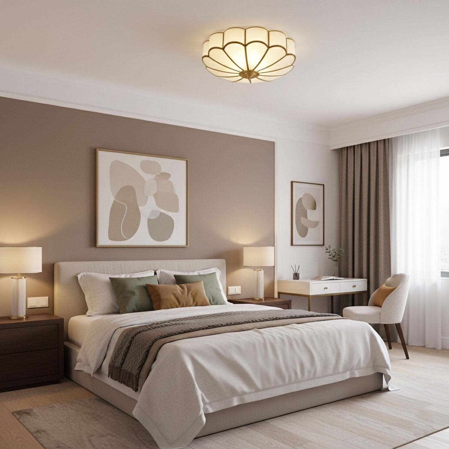 Bloom Glass Recessed Ceiling Light