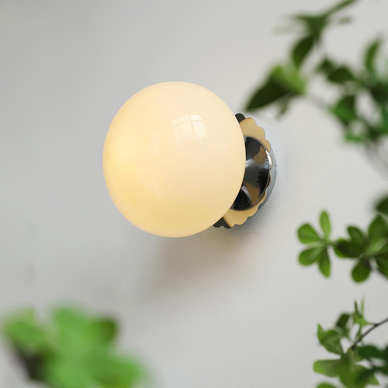 Blush Glass Wall Sconce