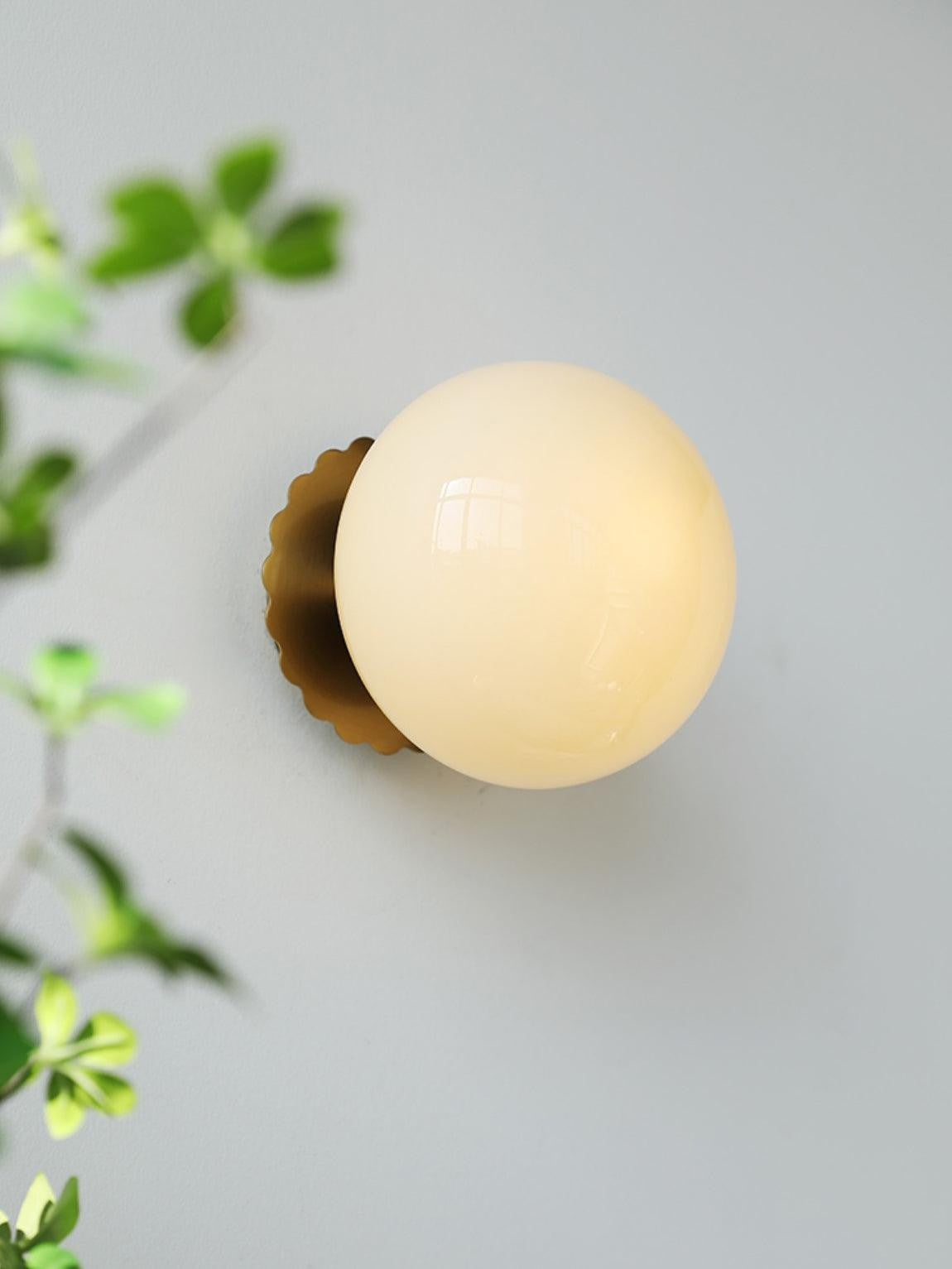 Blush Glass Wall Sconce