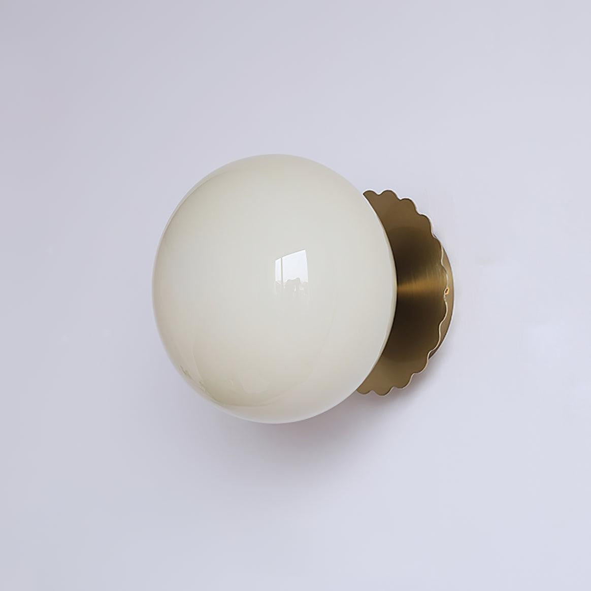 Blush Glass Wall Sconce
