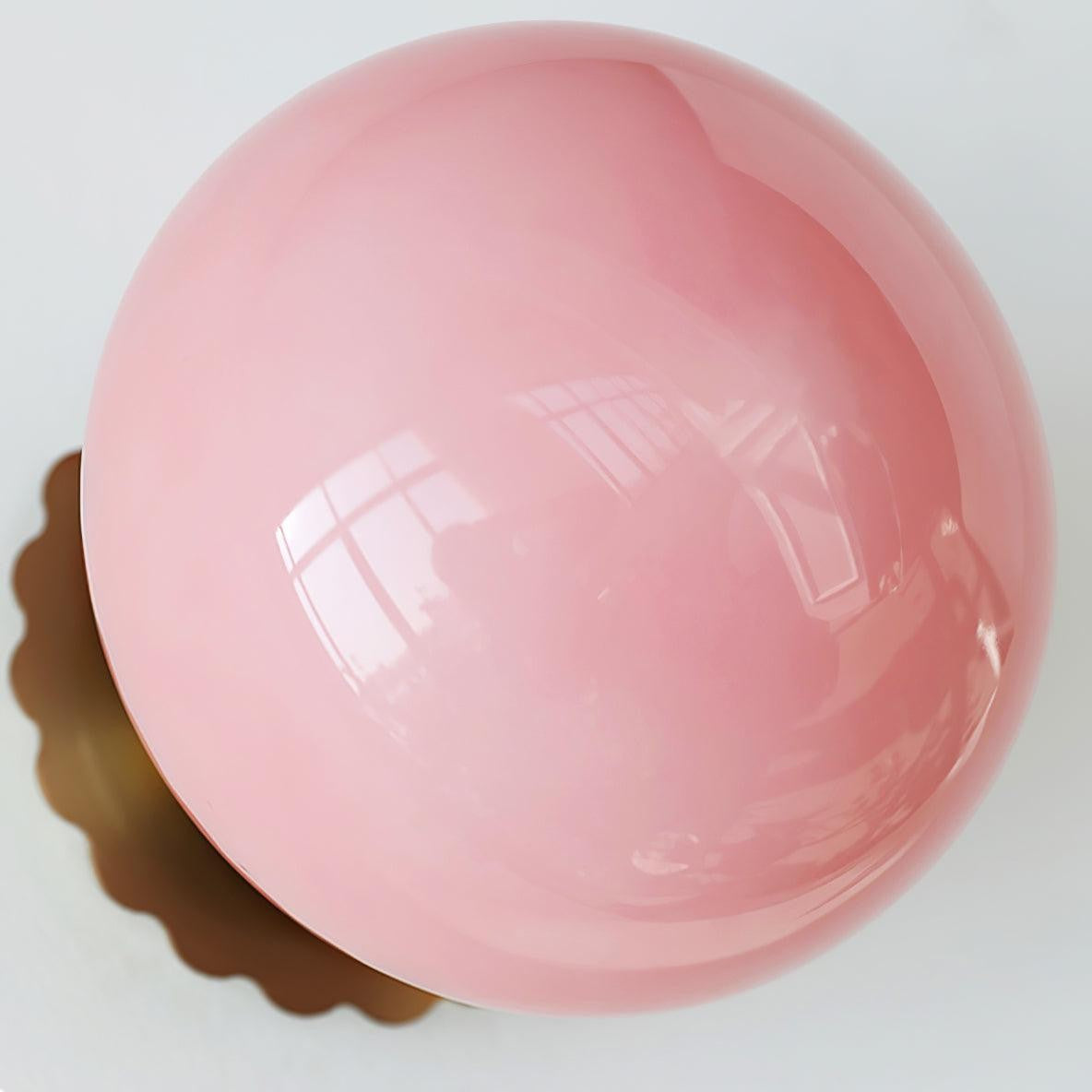 Blush Glass Wall Sconce