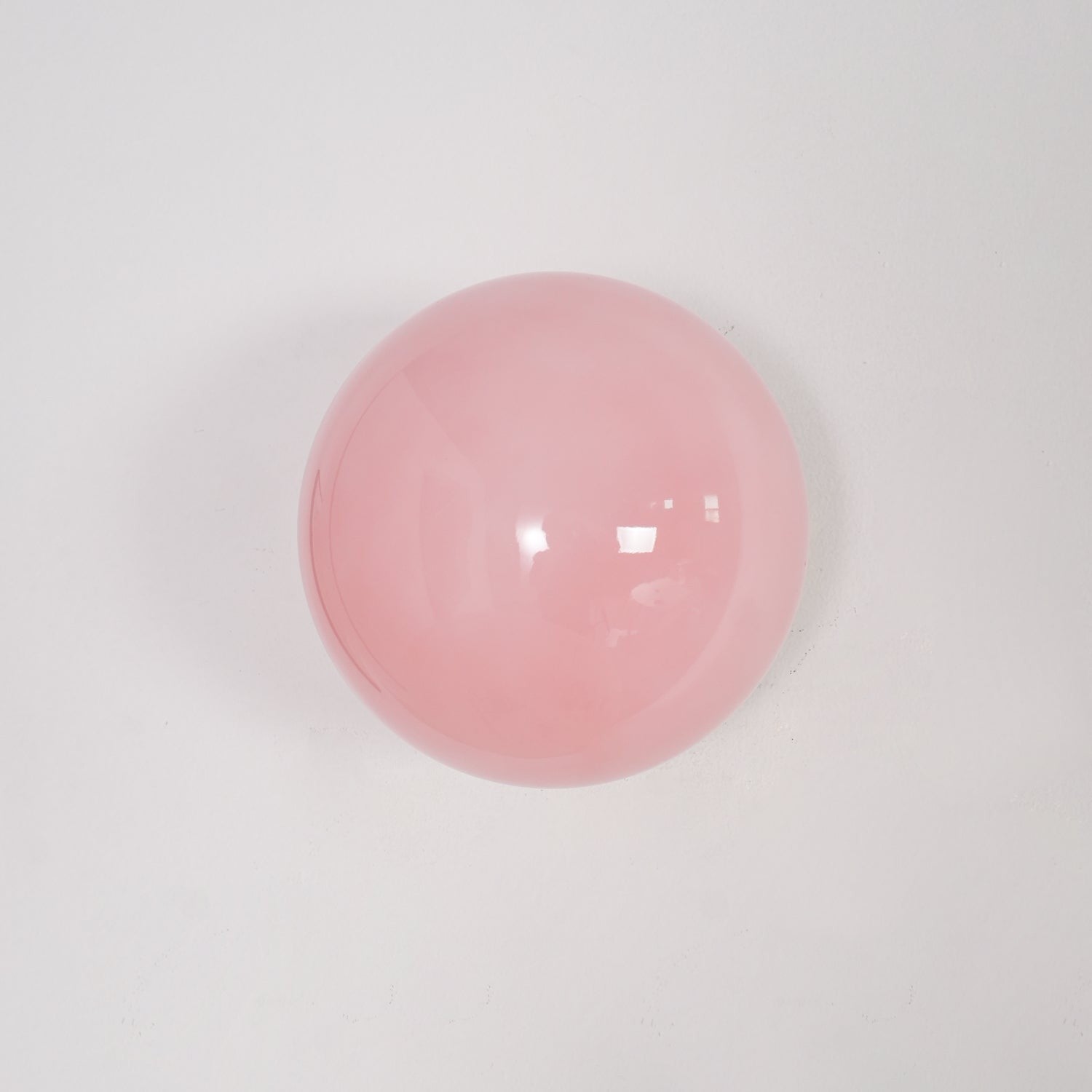 Blush Glass Wall Sconce